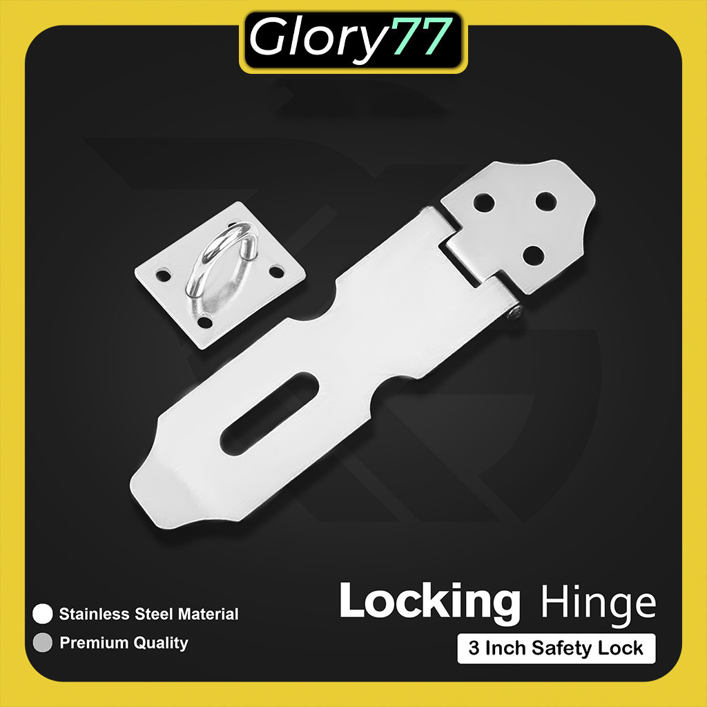 Overpal Lurus Kecil 3 Inch / Kunci Pintu Overpal Stainless GR363