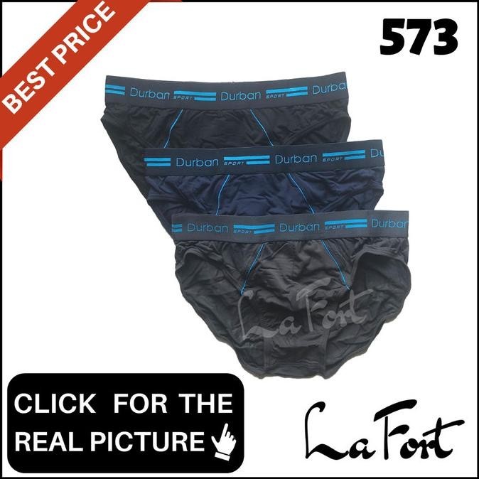 Celana Dalam Durban 573 Pria ORI Serat Bambu CD Cowok Berkualitas