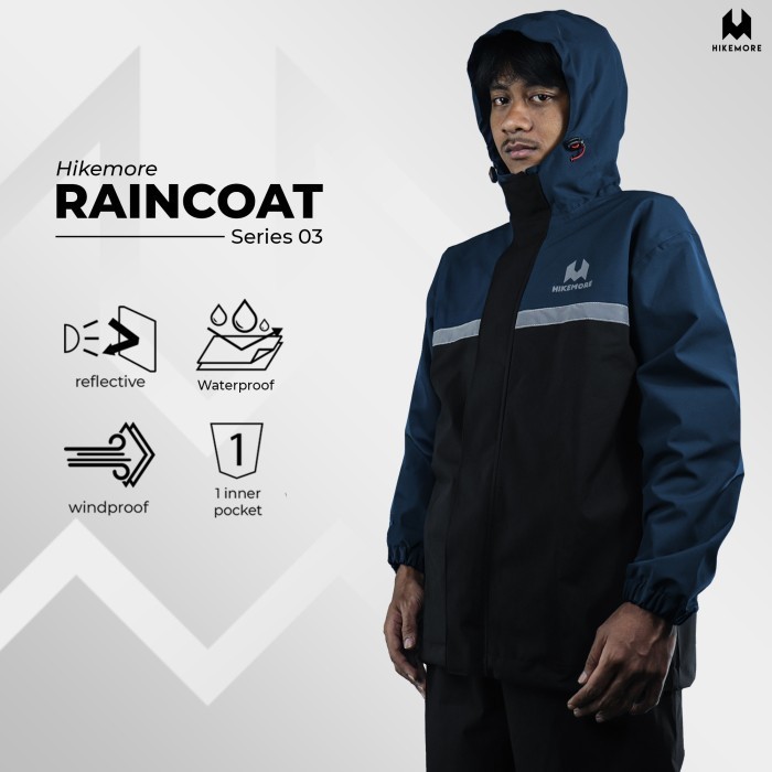 Jas Hujan Motor Setelan Jaket Celana Raincoat Razzor 03 Original