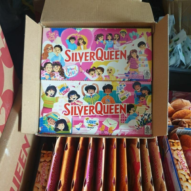 

BV4 SILVERQUEEN BERUANG BEAR LOVE PACK SILVERQUEN BELI 1 GRATIS 1 CHOCOLATE COKLAT PROMO VALENTINE