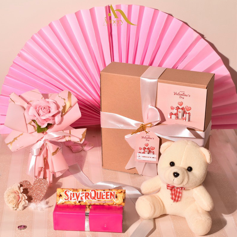 

S57 HAMPERS VALENTINE / KADO VALENTINE / HADIAH VALENTINE / HAMPERS ULANG TAHUN / HAMPERS BONEKA /