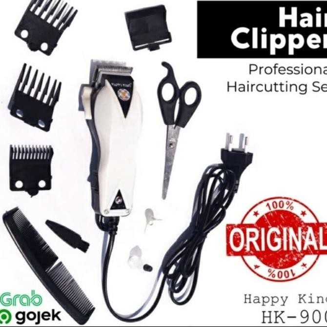 Alat Cukur Rambut Hk-900 /Cliper Mesin Potong Rambut Happy King Hk-900