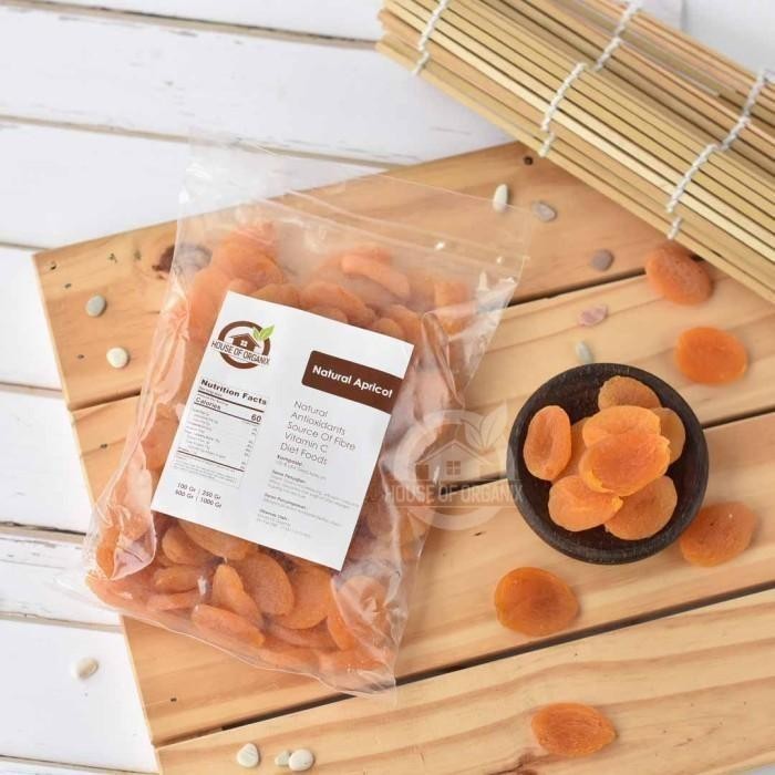 

TERBAIK! DRIED APRICOT (BUAH APRIKOT KERING) 500GR NON COD