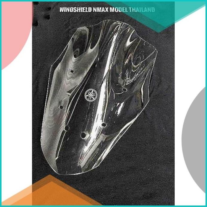 visor nmax OLD 2016-2019 model THAILAND bening dan smoke - windshield