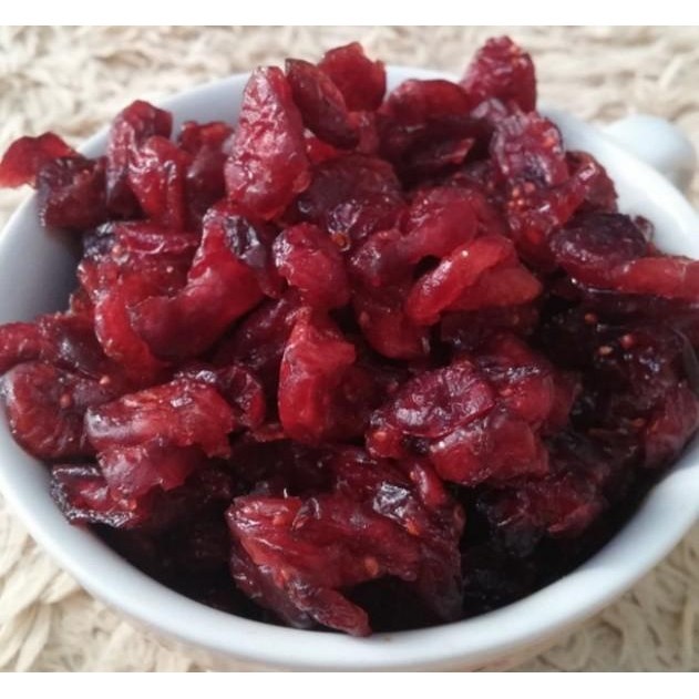

TERBAIK! DRIED CRANBERRY 250 GRAM BUAH KERING