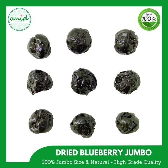 

TERBAIK! PTR 250 GR - DRIED BLUEBERRY | BUAH BLUEBERI KERING TERBAIK