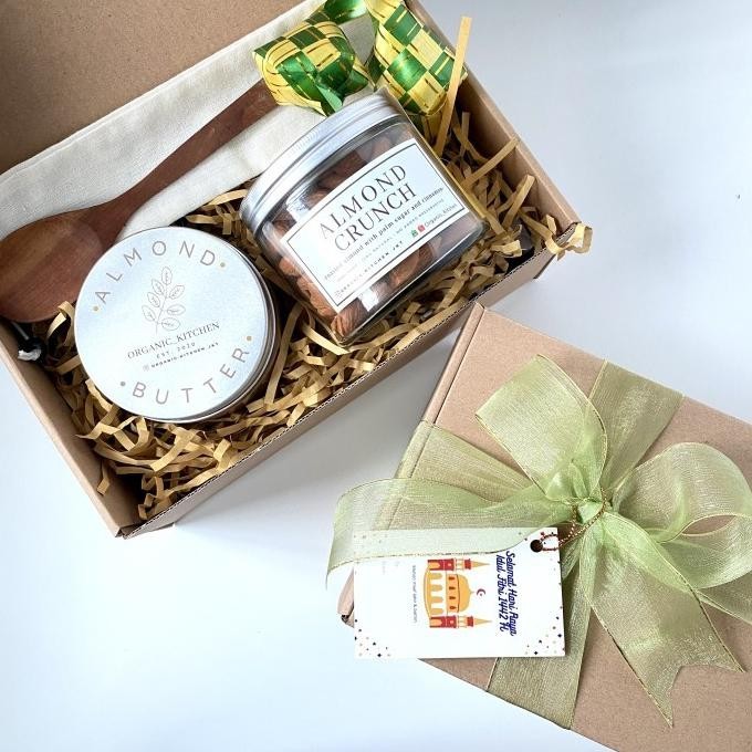 

Gift Box Holiday Hampers - Vegan & Healthy, Dengan Surat