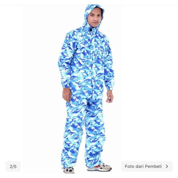 Model baru - Jas hujan plevia ARMY 813 jaket celana / jas hujan loreng ,,