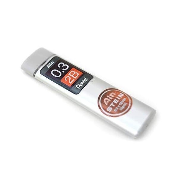 

Kekinian - Isi Pensil Mekanik - Pentel Ain Stein Lead - 0.3 mm - 2B
