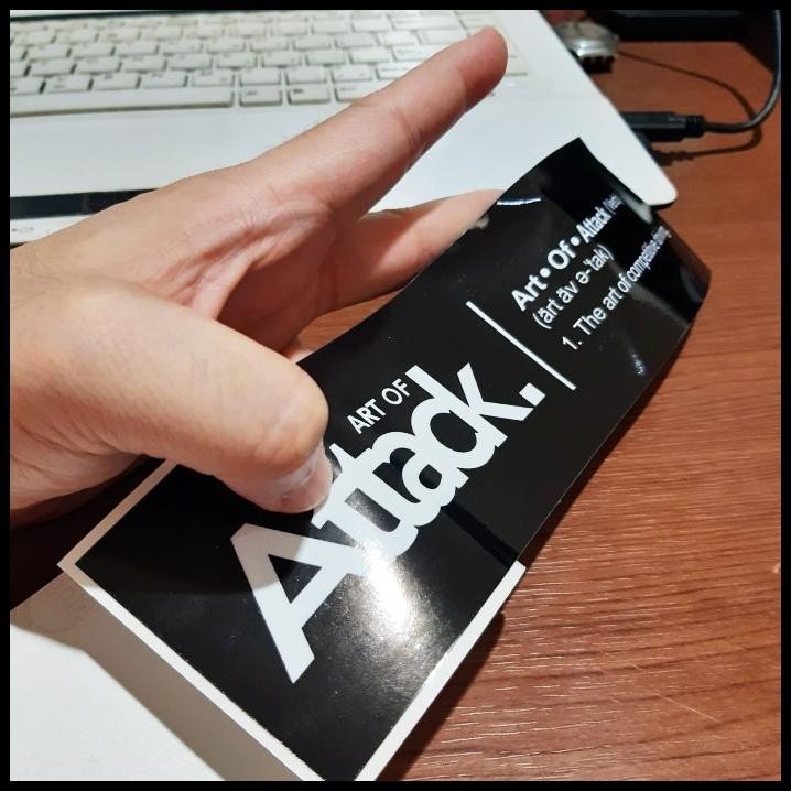 

GRATIS ONGKIR STIKER STICKER ART OF ATTACK !!!!!