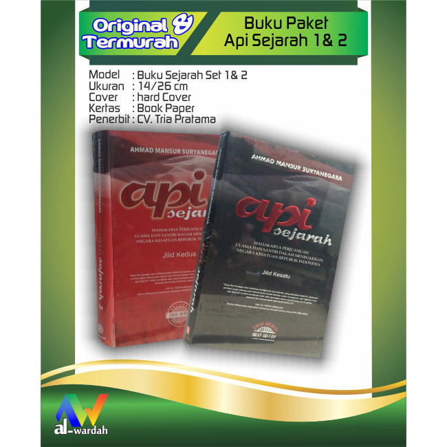 Buku Original Paket Api Sejarah 1 & 2