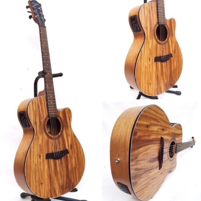 Gitar Akustik Elektrik Koa Camwood Iwc 235 Nsk Original Tuner