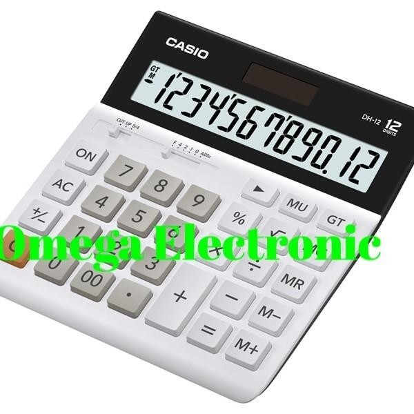 

Casio Dh 12 - Calculator Desktop Kalkulator Meja Kantor Office Dh-12