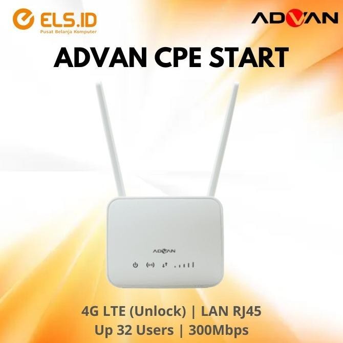BARANG TERLARIS Router Advan CPE Start 4G LTE (Unlock)