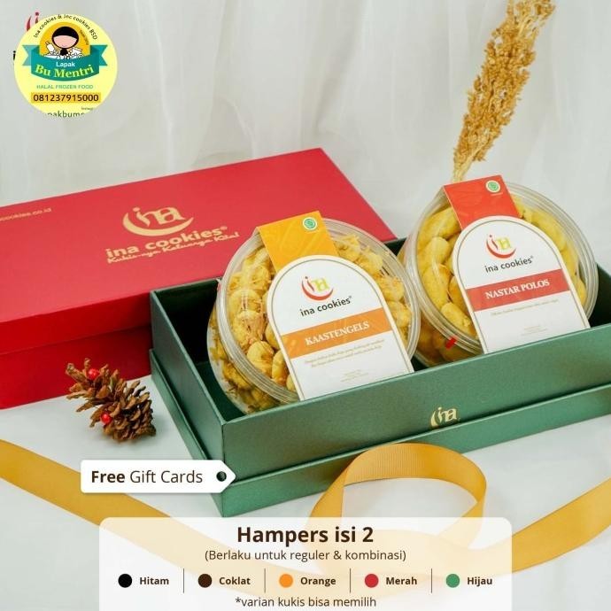 

Hampers Lebaran Ina Cookies 2Toples Reguler