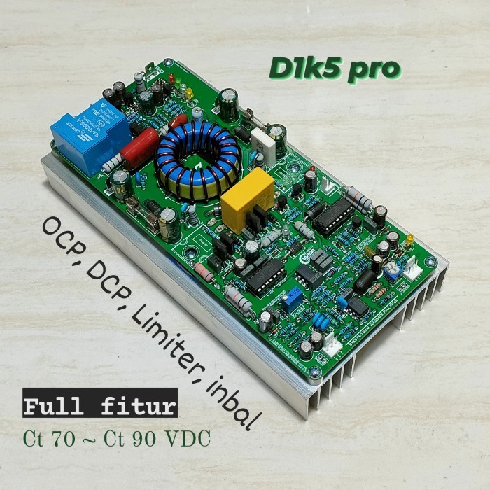 Terlaris D1K5 Pro Class D Power Amplifier