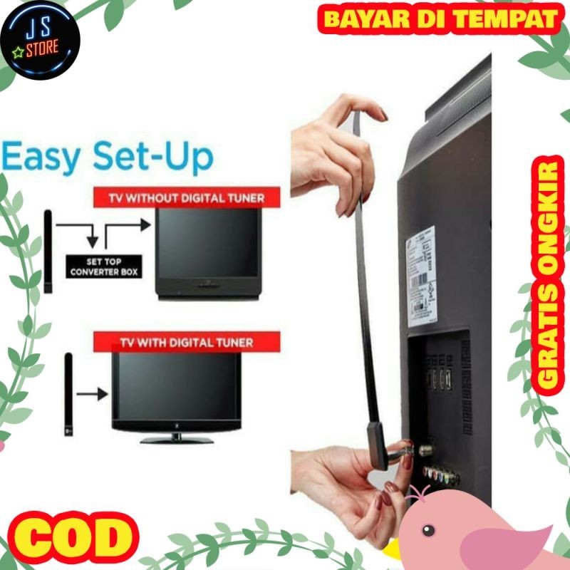 HOT CLEAR TV Antena TV Indoor Digital - Key HDTV Antena Internal SA94