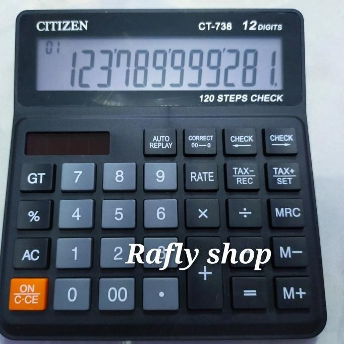 

Update kalkulator citizen ct 738 12 digit ~