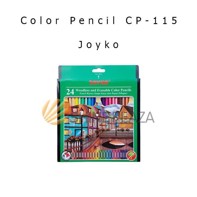 

Limited - Pensil Warna Joyko 24 Warna CP-115 - Pensil Warna Bisa Dihapus Joyko ..