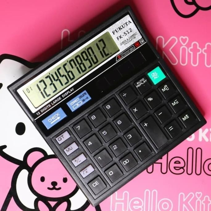 

Limited - Kalkulator / Calculator 12 Digit Kalkulator FK - 512 ,.