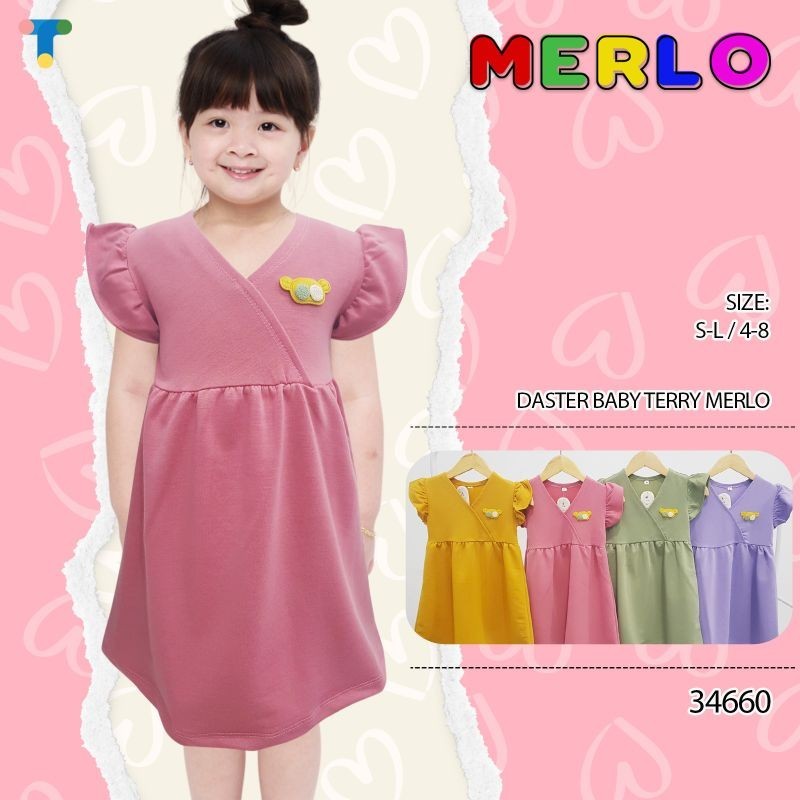 Daster Anak perempuan Merlo 1-4 tahun 34660