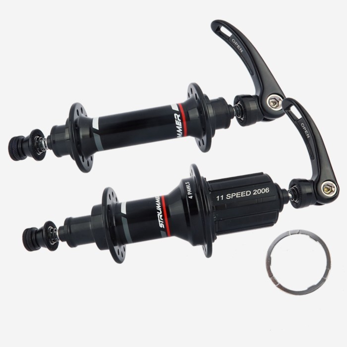 Hub Strummer Road Bike HR-10 (HR10) 4-Pawl (pelatuk) 20/24H (9x100/10x130 mm) QR