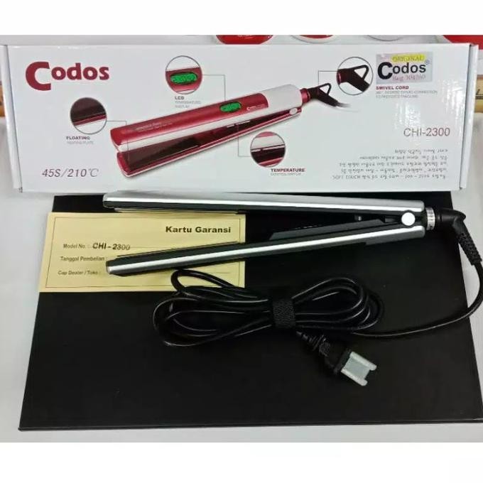 Catok Codos Romance Hair Catokan Ion Smoothing Flat Iron Keratin