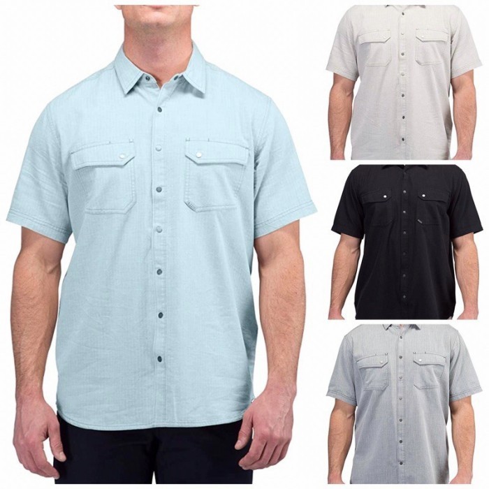 kemeja pria dewasa tangan pendek merk 5.11 tactical original