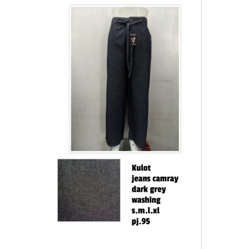 [ONLINE EXCLUSIVE] Celana Kulot Murah Merk ValdeIndonesia Ukuran S-XL