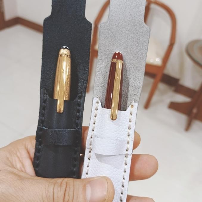 

Holder Tempat Pena Alat Tulis Kulit Asli