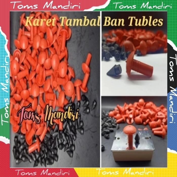 Karet Tambal Ban Tubeless Payung - Tambal Payung Refill 80Pcs