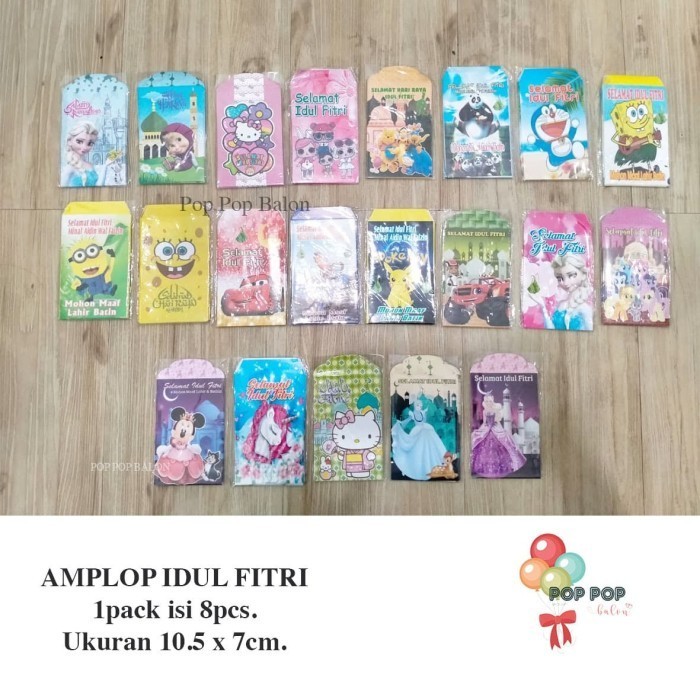 

Amplop Angpao Angpau Lebaran / Idul Fitri Ramadhan Thr Uang Kantor 013