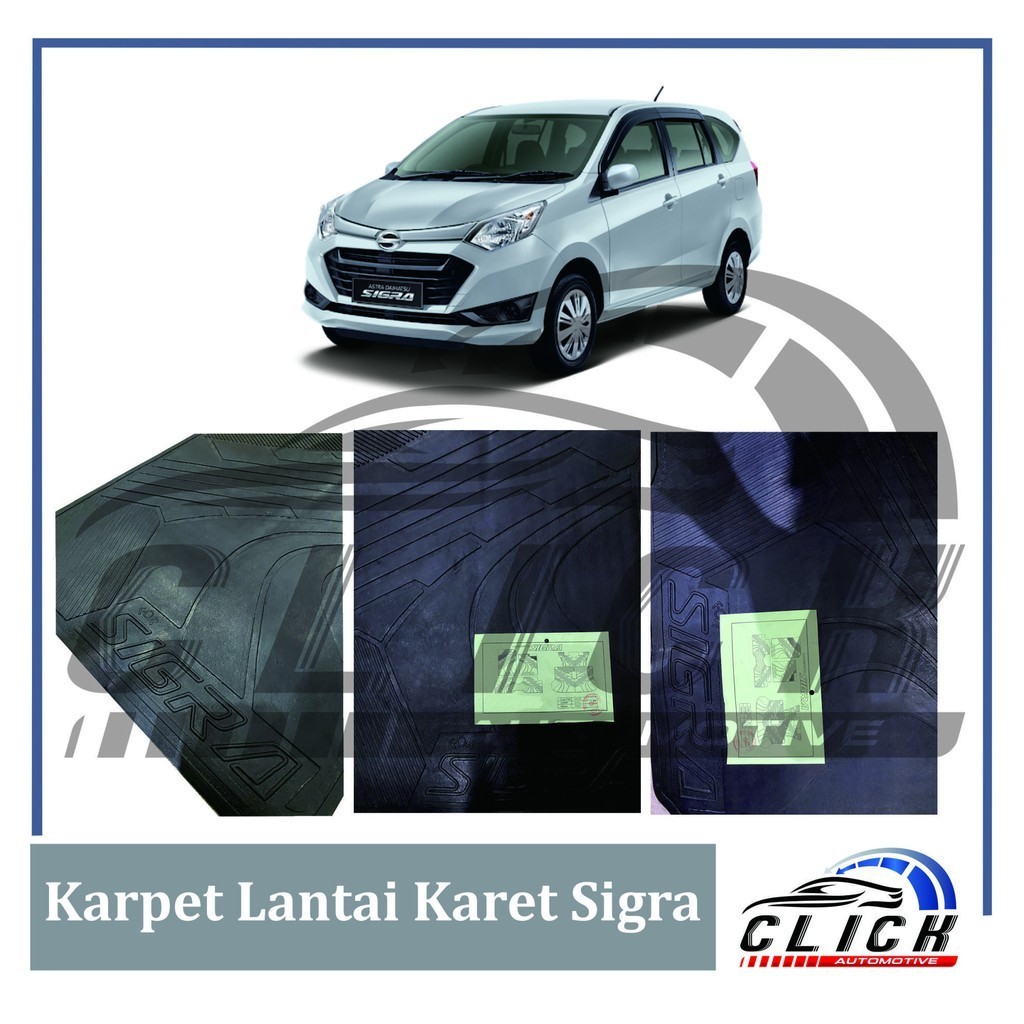 [ONLINE EXCLUSIVE] Karpet Lantai Karet Mobil Sigra / Karpet Mobil Karet Sigra