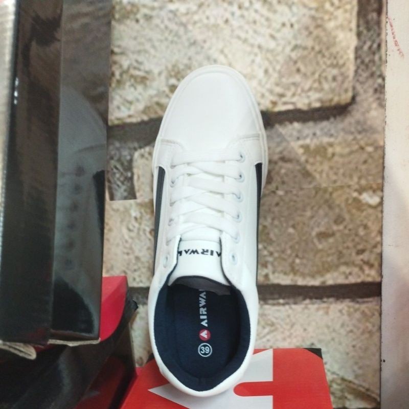 AIRWALK ASHBURN WHITE NAVY/PUTIH/NAVY/SEPATU PRIA