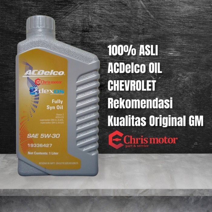 OLI MESIN AC DELCO DEXOS 2 5W-30 FOR CHEVROLET