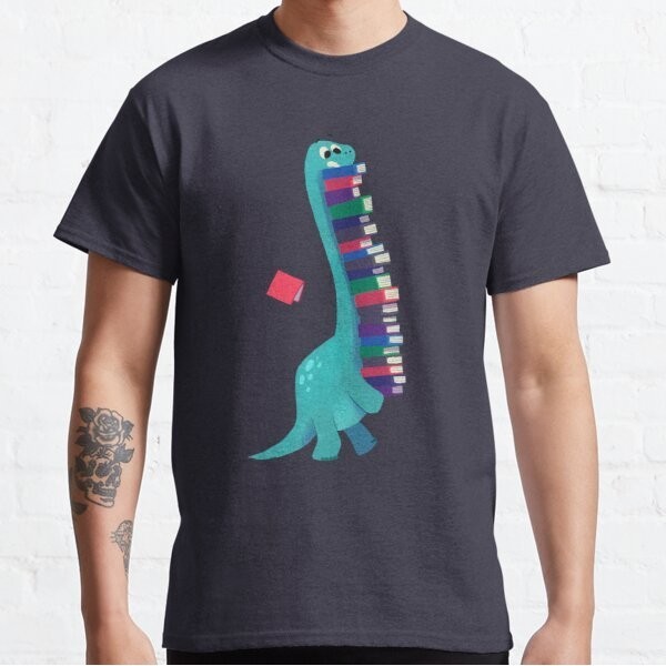 Baju Kaos BOOK DINOSAURS