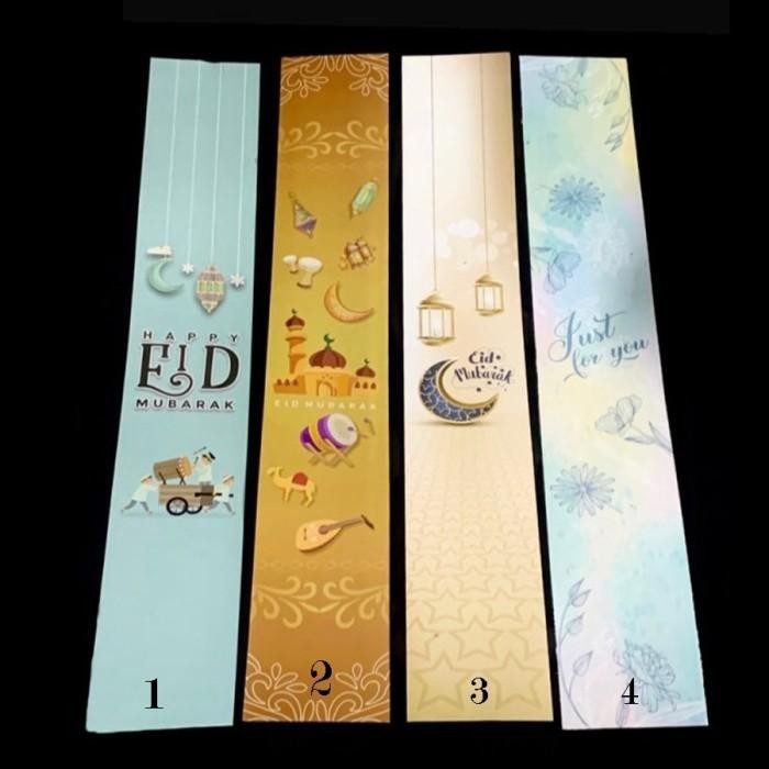 

Paperbelt Hiasan Pita Kertas Lebaran Sleeve Sabuk Kertas Idul Fitri Mu 054