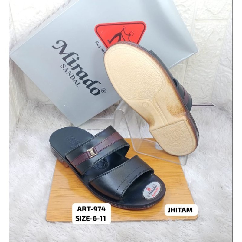 SANDAL KULIT ASLI PRIA MIRADO 974