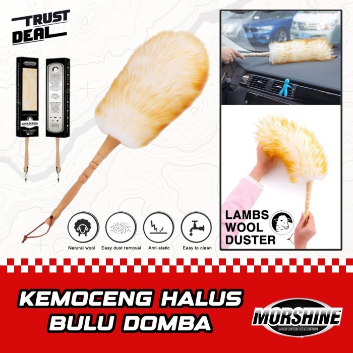 KEMOCENG BULU DOMBA HALUS PEMBERSIH RUMAH / KEMOCENG MOBIL MORSHINE