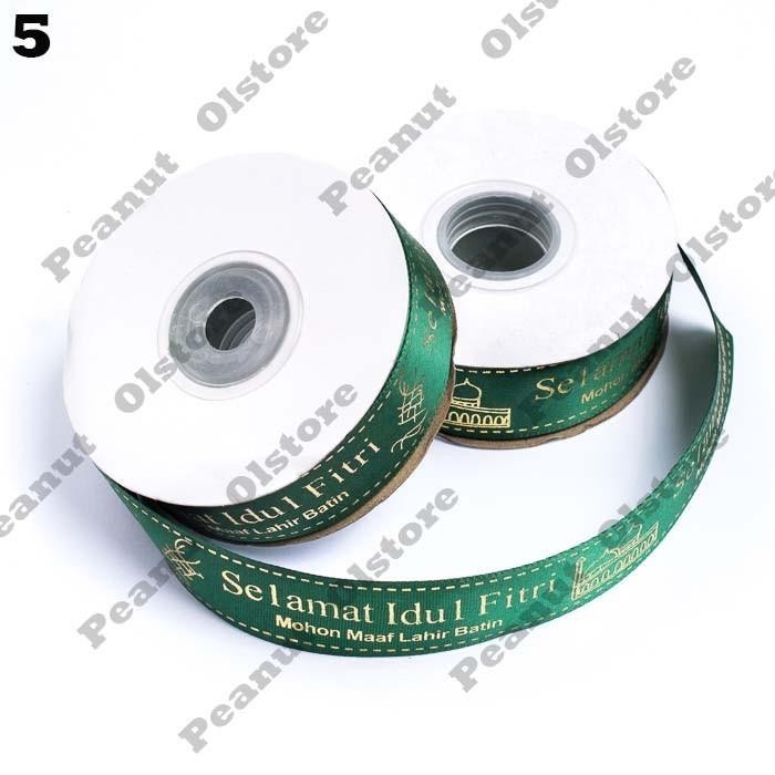 

Pita Satin Idul Fitri 2,5 Cm Per Roll 090