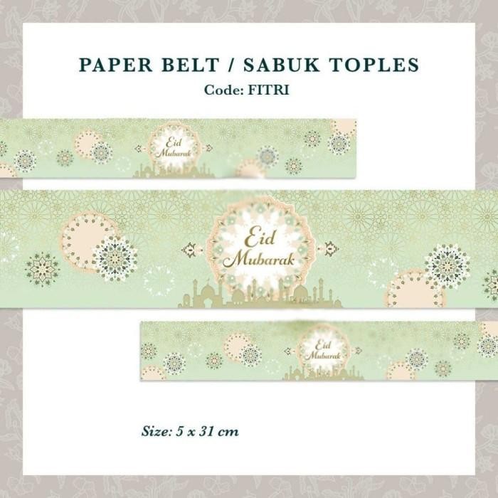 

Paperbelt Idul Fitri Sabuk Toples Eid Mubarak Paper Belt Lebaran 5X31 083