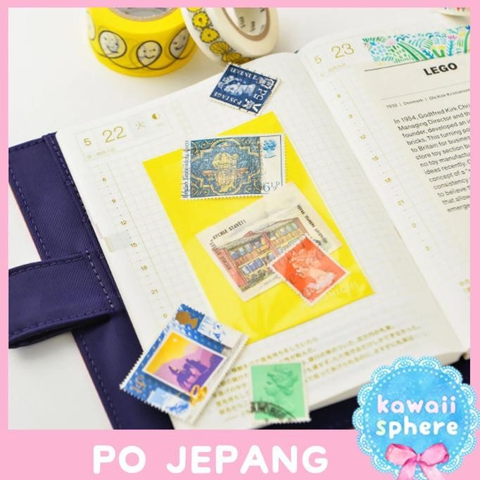 

Ready Hobonichi Anything Pocket (Clear) Set 10 Pcs | Hobonichi Card Pocket