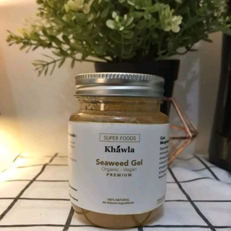 Khawla Seaweed Gel BnC Collagen Booster Premium Collagen Masker Wajah Obat Luka Bakar Jerawat Antiok