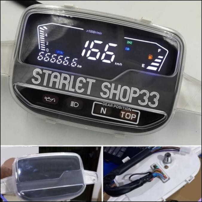 Masih Speedometer Digital Yamaha Fizr V 110 Zhe Kilometer Spidometer Poswan
