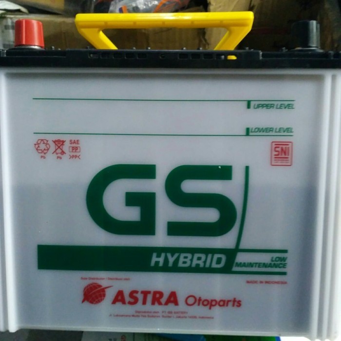 Aki Mobil / Battery Gs Astra Type Hybrid N50Z 12Volt - 60Amper