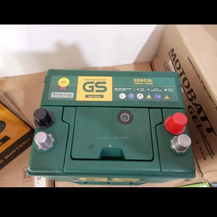 Aki Gs Mf 55D23L / Kering 55D23L 12V 60Ah Aki Serena