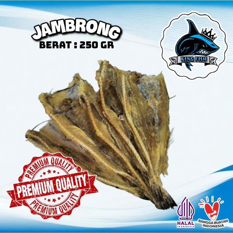 

250GR IKAN ASIN JAMBRONG MIRAH BERKUALITAS