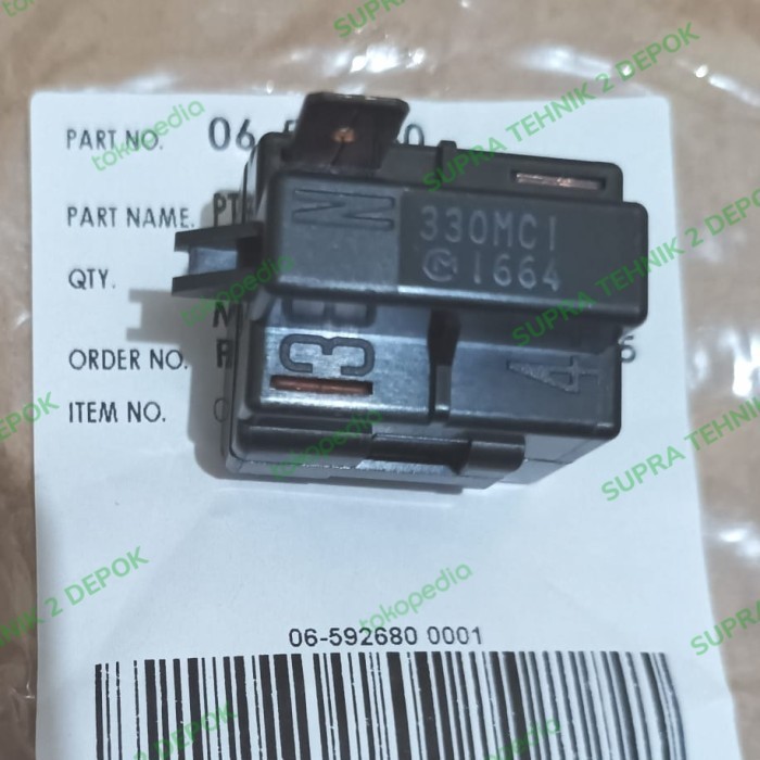 Relay Ptc Kulkas 1 Pintu Panasonic Original