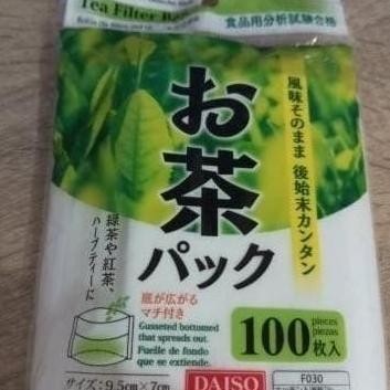 

[Original] Daiso Japan Loose Tea Bag Filter - Saringan Kantong Teh Herbal