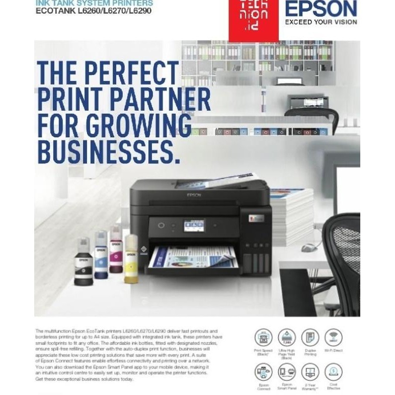 Printer Epson L6270 Duplex Retroilah